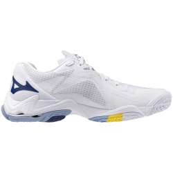 Mizuno Wave Lightning Z8 Volleyballschuhe 97 - white/bellwether blue/bel air blue 48.5