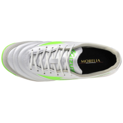 Mizuno Morelia Sala Pro TF Fußballschuhe 37 - white/neon green/galaxy silver 40