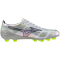 Mizuno Alpha II Pro FG Fußballschuhe 09 - white/silver iridiscent/black 44.5