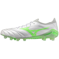 Mizuno Morelia Neo IV Beta Elite FG Fußballschuhe 37 - white/neon green/cool gray 3c 40
