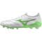 Mizuno Morelia Neo IV Beta Japan FG Fußballschuhe 37 - white/neon green/cool gray 3c 43