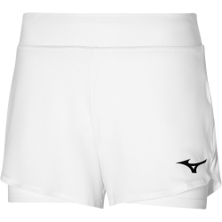 Mizuno Flex Tennisshorts Damen 01 - white XS