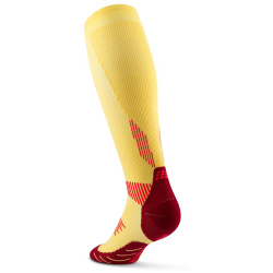 CEP 5.0 Run lange Laufsocken Herren 933 - marigold/burgundy IV (42-45)