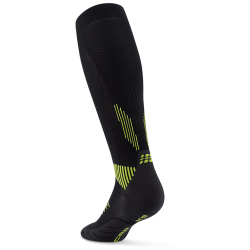 CEP 5.0 Run lange Laufsocken Herren 582 - black/lime IV (42-45)