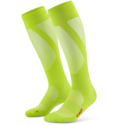 CEP Pro Run Ultralight lange Laufsocken Herren 289 - lime...