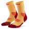 CEP 5.0 Run Mid-Cut Laufsocken Damen 933 - marigold/burgundy II (34-37)