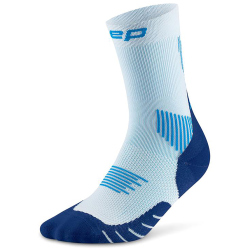 CEP 5.0 Run Mid-Cut Laufsocken Damen 911 - ice/blue II (34-37)