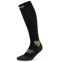 CEP 5.0 Run lange Laufsocken Damen 582 - black/lime II (34-37)