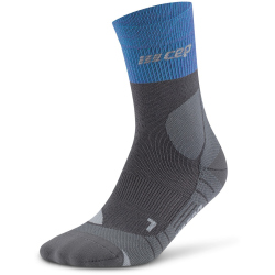 CEP Mid-Cut Outdoorsocken Damen 631 - blue/grey II (34-37)