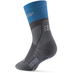 CEP Mid-Cut Outdoorsocken Damen 631 - blue/grey II (34-37)