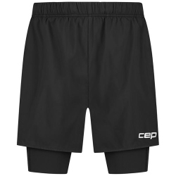 CEP Run 2in1 Laufshorts Herren 301 - black S