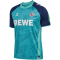 hummel 1. FC Köln Ausweichtrikot 2024/25 Kinder inkl. Wunschname und -Nummer 7851 - pagoda blue 116