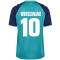 hummel 1. FC Köln Ausweichtrikot 2024/25 Kinder inkl. Wunschname und -Nummer 7851 - pagoda blue 116