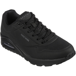 SKECHERS Uno Stand on Air Sneaker Herren BBK - schwarz 44