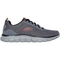 SKECHERS Track Leshur Sneaker Herren CCOR - grau 40