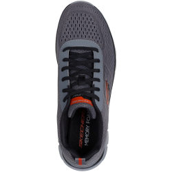 SKECHERS Track Leshur Sneaker Herren CCOR - grau 40