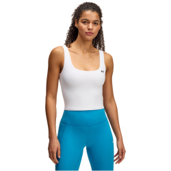 UNDER ARMOUR Motion Tanktop Damen 100 - white/black XS