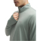 UNDER ARMOUR Launch 1/4-Zip Laufshirt Herren 348 - silica green/reflective 3XL