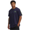UNDER ARMOUR Icon Heavyweight Taping T-Shirt Herren 411 - midnight navy/cyber green M