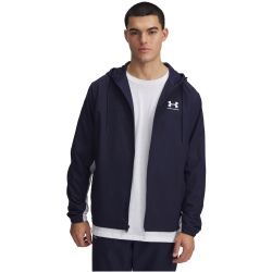 UNDER ARMOUR Rival Windbreaker aus Webstoff Herren 410 - midnight navy/midnight navy/white L