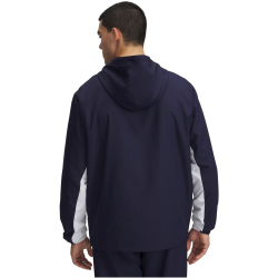 UNDER ARMOUR Rival Windbreaker aus Webstoff Herren 410 - midnight navy/midnight navy/white L