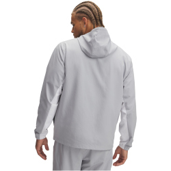 UNDER ARMOUR Rival Windbreaker aus Webstoff Herren 011 - mod gray/mod gray/white S