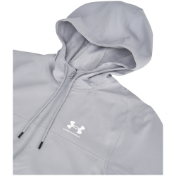 UNDER ARMOUR Rival Windbreaker aus Webstoff Herren 011 - mod gray/mod gray/white XXL