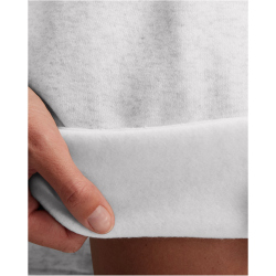 UNDER ARMOUR Rival Fleece Shorts Damen 023 - distant gray medium heather/white XS