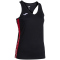 JOMA Olimpiada Tennis-Tanktop Damen 106 - schwarz/rot L