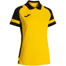 JOMA Lider Poloshirt Mädchen 901 - gelb/schwarz 152