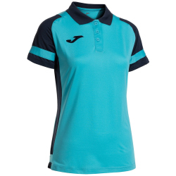 JOMA Lider Poloshirt Mädchen 013 - türkis fluor...