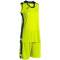 JOMA Lider Basketballtrikot + Shorts Set Mädchen 063 - fluorgelb/marineblau 152