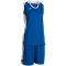 JOMA Lider Basketballtrikot + Shorts Set Damen 702 - royalblau/weiß S