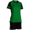 JOMA Lider Trikot + Shorts Set Damen 451 - grün/schwarz S