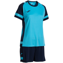JOMA Lider Trikot + Shorts Set Damen 013 - türkis...