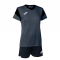 JOMA Phoenix Trikot + Shorts Set Damen 151 - antrazith/schwarz S