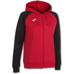 JOMA Academy IV Kapuzen-Trainingsjacke Mädchen 601 - rot/schwarz 164