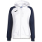 JOMA Academy IV Kapuzen-Trainingsjacke Mädchen 203 - weiß/marineblau 152