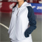 JOMA Academy IV Kapuzen-Trainingsjacke Mädchen 203 - weiß/marineblau 152