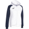 JOMA Academy IV Kapuzen-Trainingsjacke Mädchen 203 - weiß/marineblau 152
