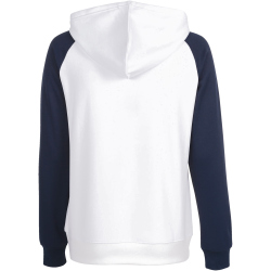 JOMA Academy IV Kapuzen-Trainingsjacke Mädchen 203 - weiß/marineblau 164