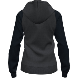 JOMA Academy IV Kapuzen-Trainingsjacke Mädchen 151 - antrazith/schwarz 164