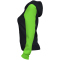 JOMA Academy IV Kapuzen-Trainingsjacke Mädchen 117 - schwarz/neongrün 164