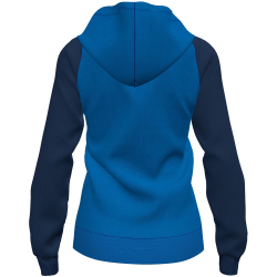 JOMA Academy IV Kapuzen-Trainingsjacke Damen 703 - royalblau/marineblau M
