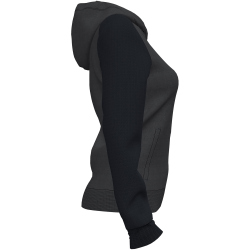 JOMA Academy IV Kapuzen-Trainingsjacke Damen 151 - antrazith/schwarz M