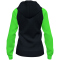 JOMA Academy IV Kapuzen-Trainingsjacke Damen 117 - schwarz/neongrün S