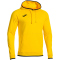 JOMA Combi Premium Hoodie Kinder 901 - gelb/schwarz 104