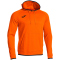 JOMA Combi Premium Hoodie Kinder 881 - orange/schwarz 104