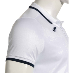 JOMA Combi Premium Poloshirt 203 - weiß/marineblau M
