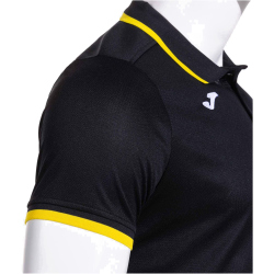 JOMA Combi Premium Poloshirt 109 - schwarz/gelb M